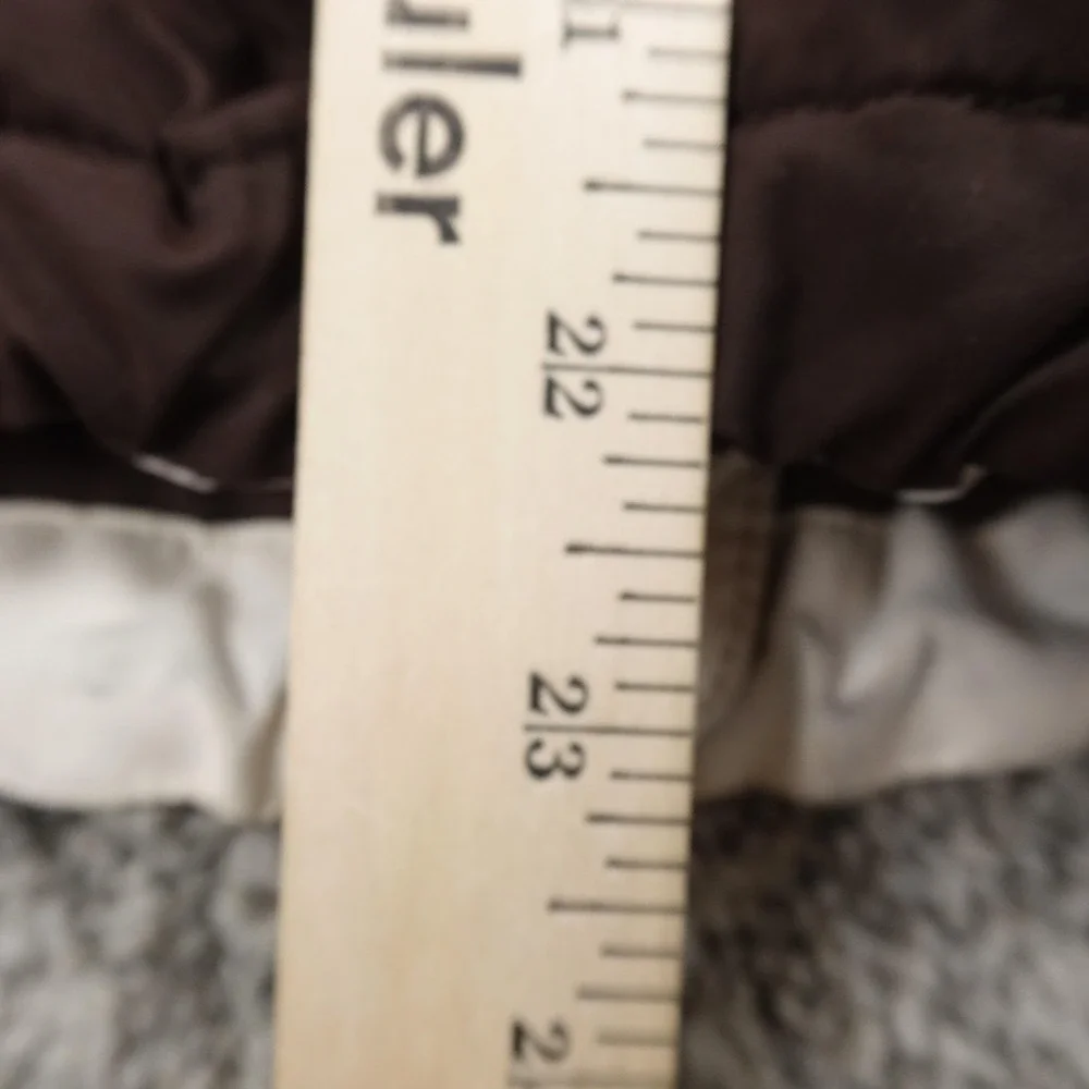 Columbia Jacket Womens L Brown Hood Waterproof Insulated Parka Full Zip Ski Coat